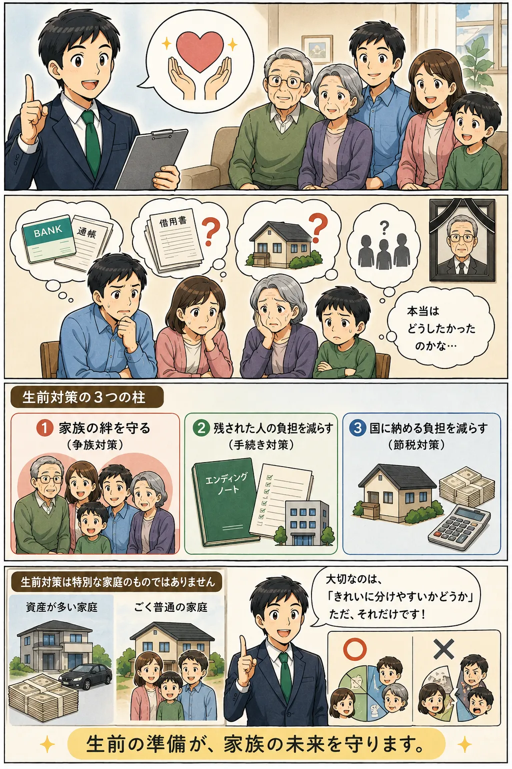 行政書士が語る「生前対策の本質」